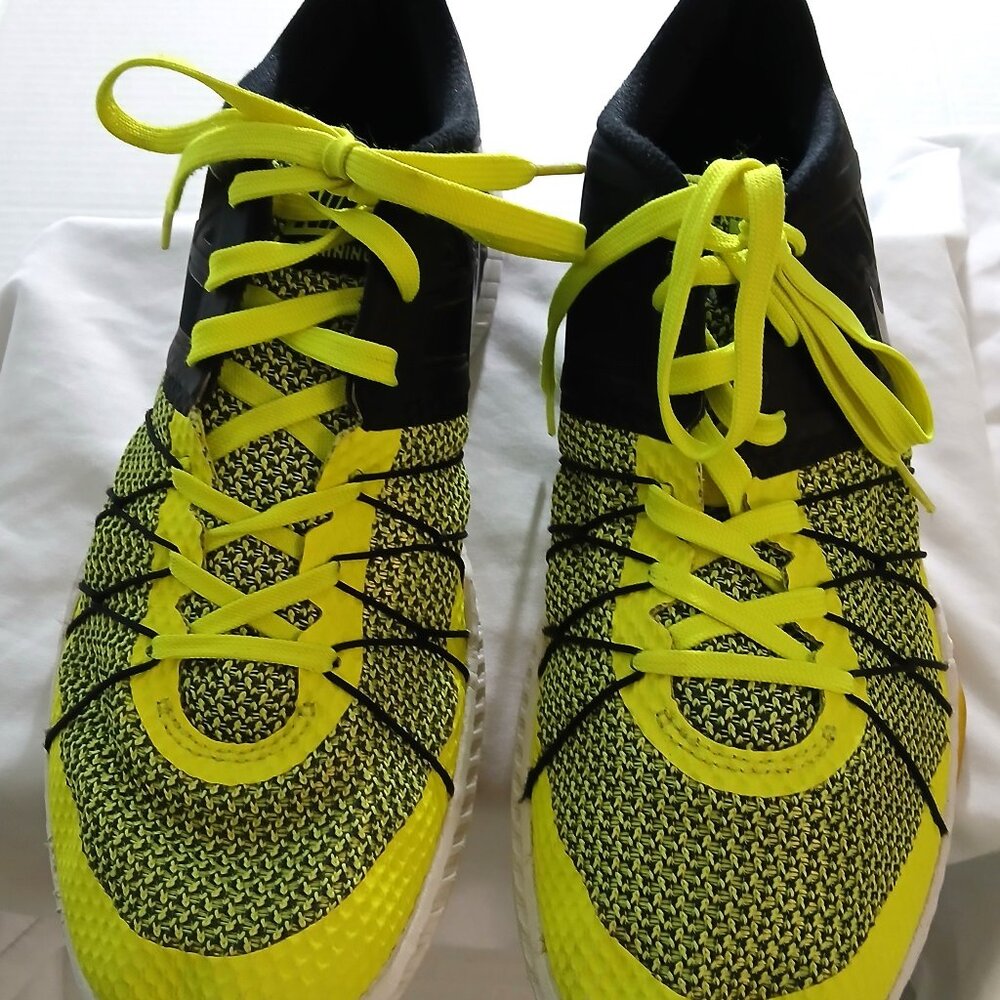 Nike Training Zoom Mens Shoes SIze 11 Neon Yellow and Black